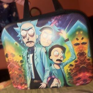 Colorful Cartoon Print Men's Bag